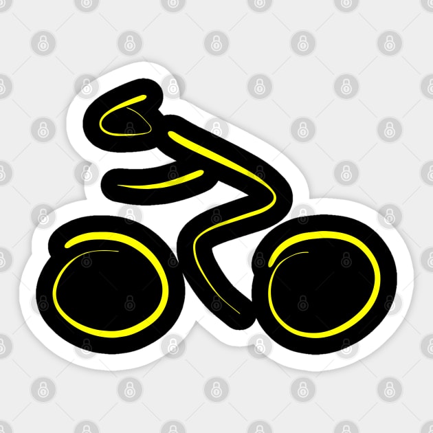 Bike Lover Sticker by MadeByBono